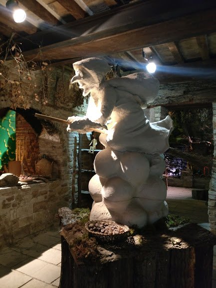 La Befana the Witch Sculpture