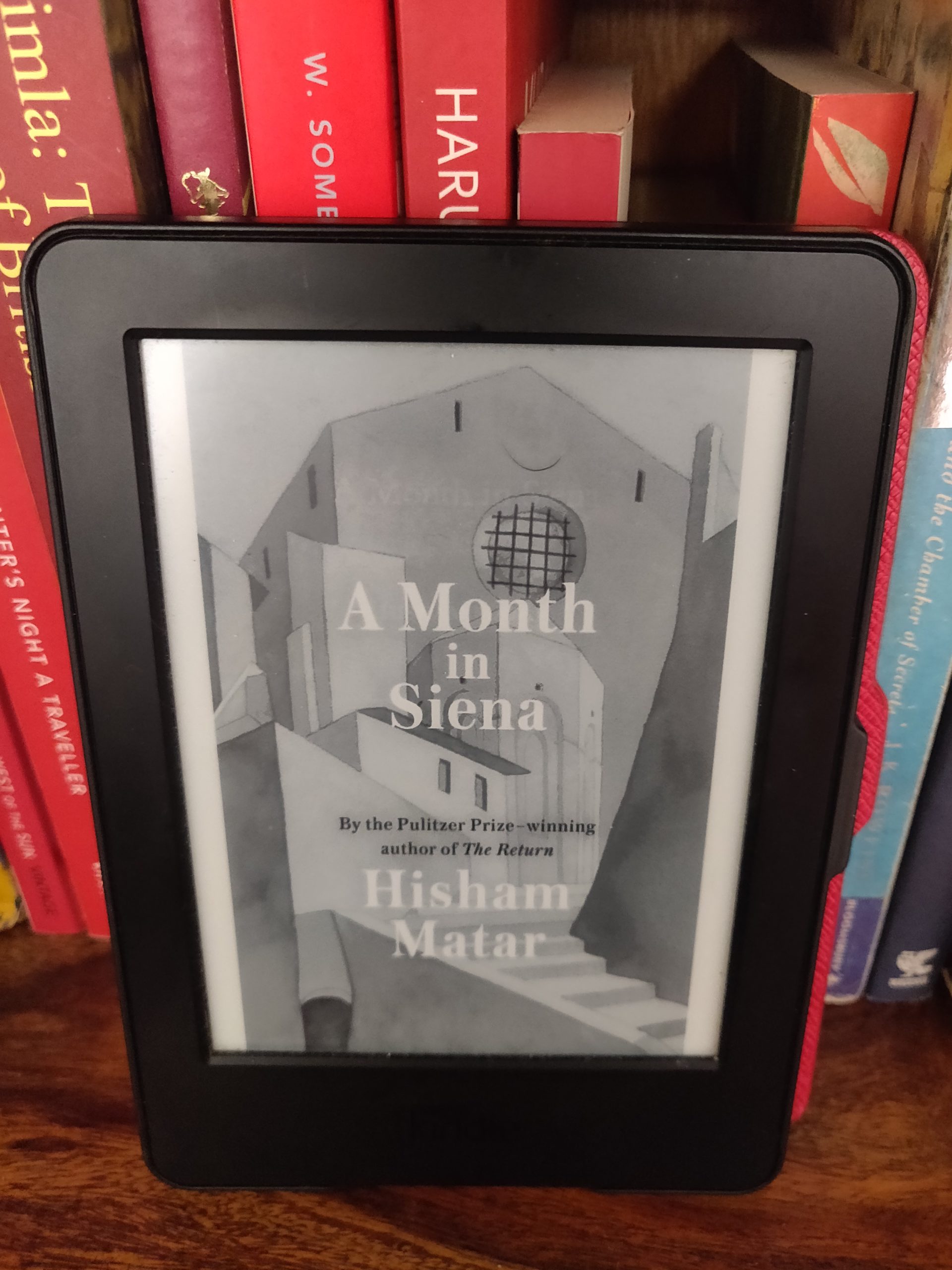 A Month in Siena by Hisham Matar is the author's story of fascination with Sienese art. 
