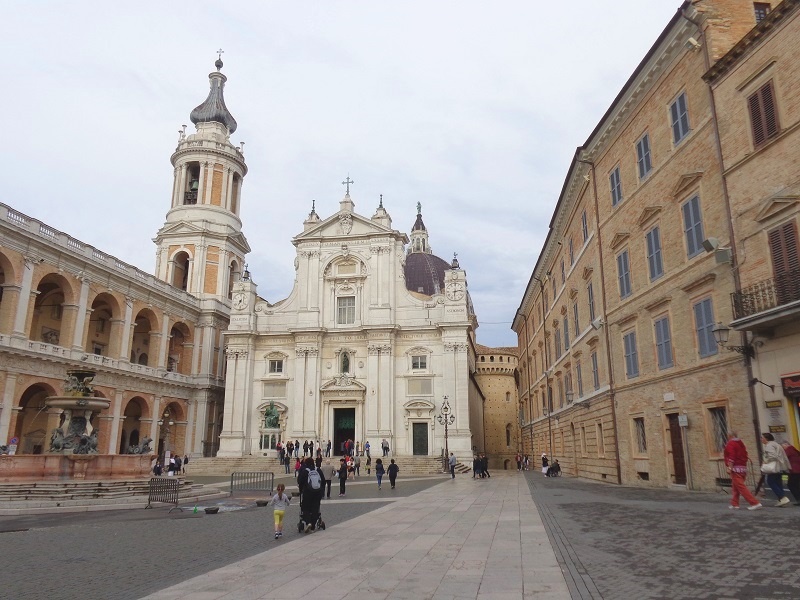 The holy town of Loreto