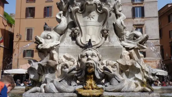 Fontana del Pantheon (Credits- Italophilia)
