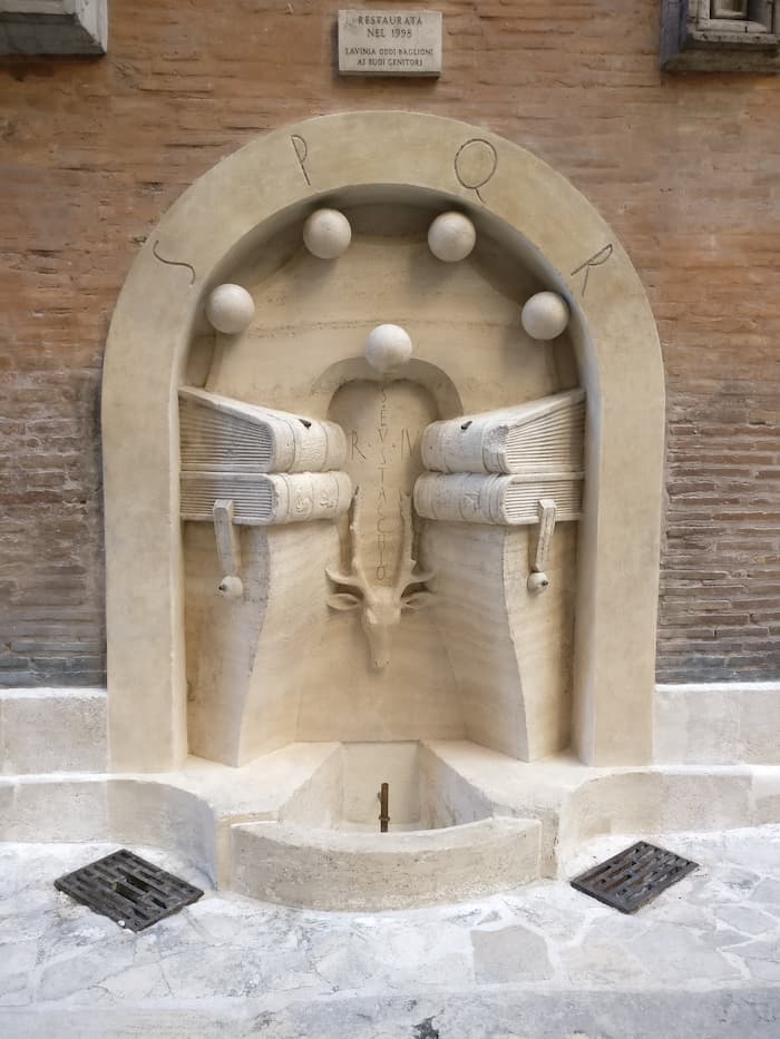 Fountain of Books, Rome